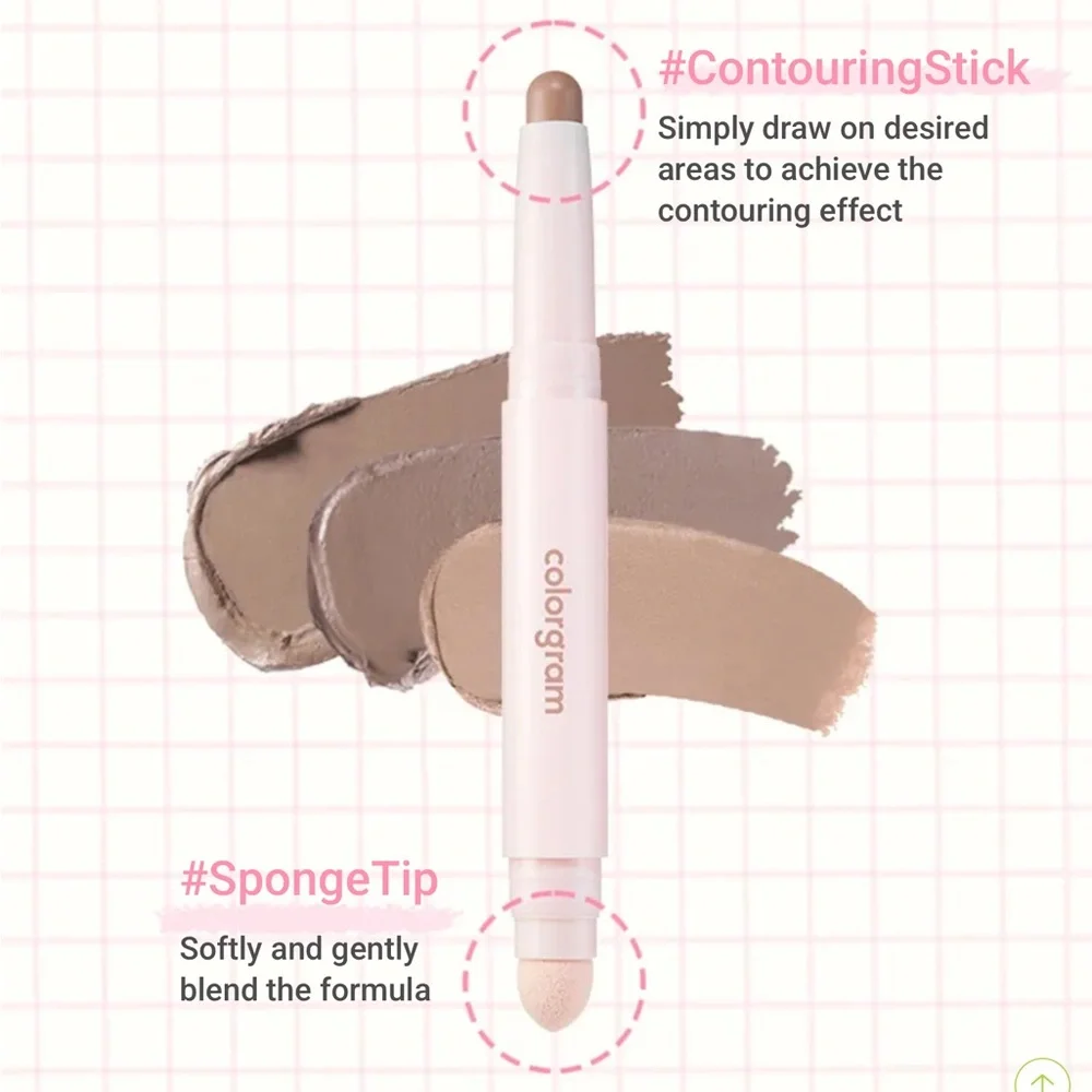 Colorgram 02 Cool Tone Re-Forming Contour Stick- grayish brown without red